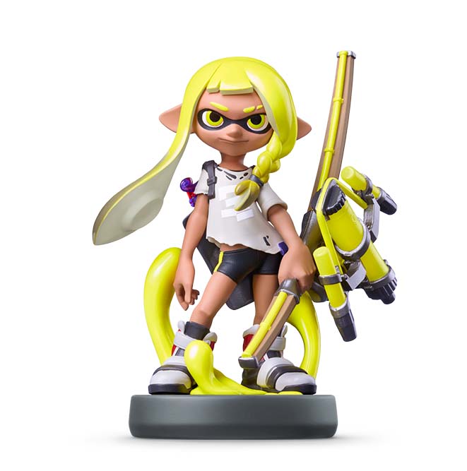 ａｍｉｉｂｏ　インクリング【イエロー】（スプラトゥーンシリーズ）