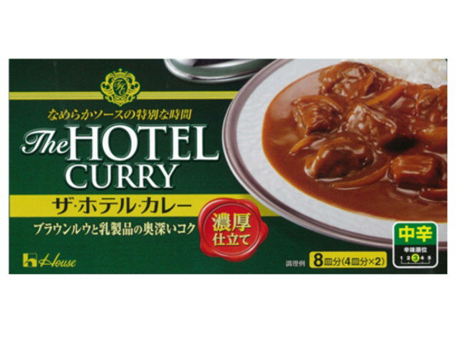 楽天市場】ハウス食品 ザ・ホテル・カレーコク深い中辛(160g) | 価格