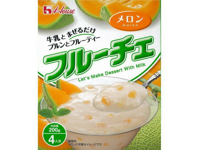 楽天市場】ハウス食品 ハウス フルーチェ メロン(200g) | 価格