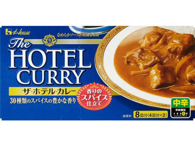 楽天市場】ハウス食品 ザ・ホテル・カレー香り高い中辛(160g) | 価格