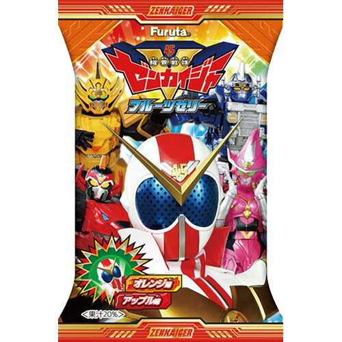 楽天市場 フルタ製菓 フルタ ゼンカイジャーフルーツゼリー 240g 価格比較 商品価格ナビ