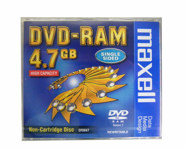楽天市場】マクセル maxell データ用 DVD-RAM DRM47PWC.S1P5S A | 価格 