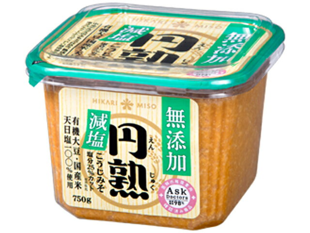 楽天市場】ひかり味噌 ひかり味噌 無添加円熟こうじみそ 減塩 750g | 価格比較 - 商品価格ナビ