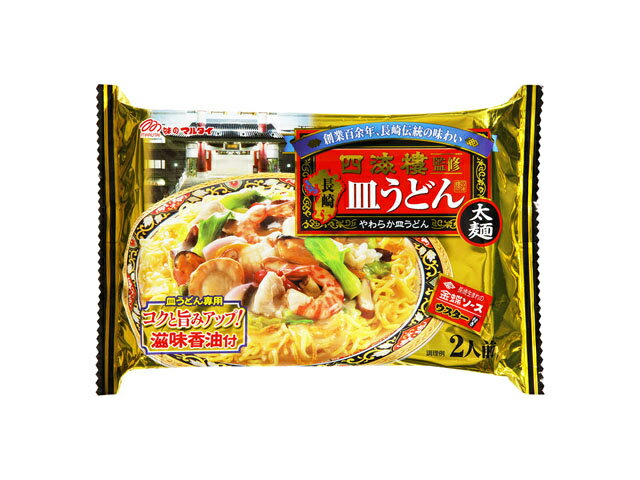 楽天市場】マルタイ マルタイ 四海樓監修太麺長崎皿うどん ３４６ｇ