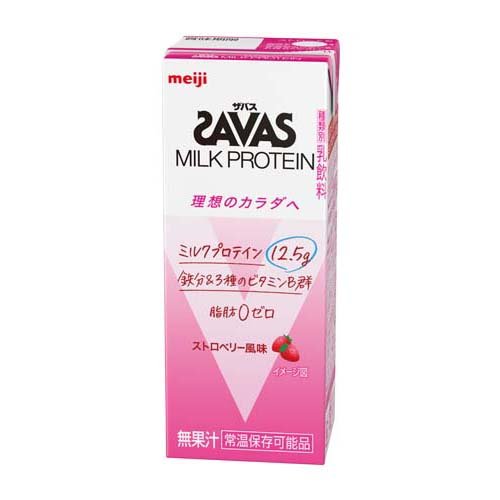ザバス　ミルクプロテイン　ストロベリー