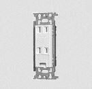 パナソニック 埋込アースターミナル付ダブルコンセント フラット型 グレー WN1532H ずっと気になってた