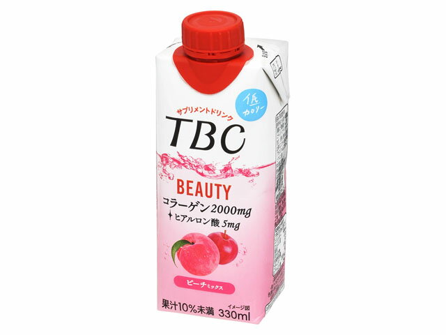 おしゃれ】 森永乳業 TBC コラーゲン ピーチミックス 330ml紙パック×12本入