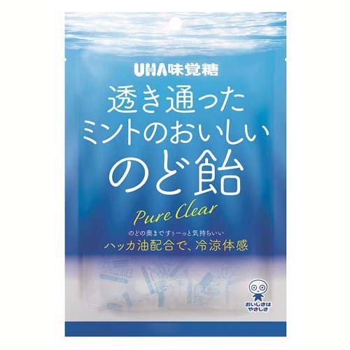 楽天市場 ユーハ味覚糖 透き通った ミントのおいしいのど飴 92g 価格比較 商品価格ナビ