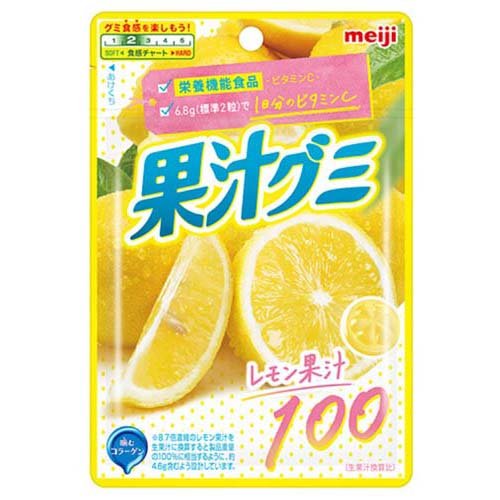 楽天市場】明治 果汁グミ レモン ビタミンC(40g) | 価格比較 - 商品