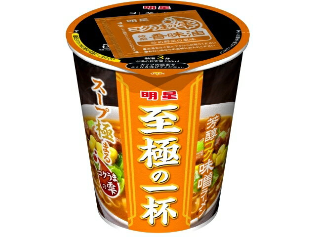 楽天市場 明星食品 明星食品 明星 至極の一杯 芳醇コク味噌ラーメン 価格比較 商品価格ナビ