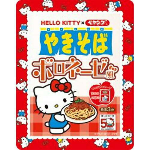 ペヤング ハローキティのボロネーゼ風やきそば 105g