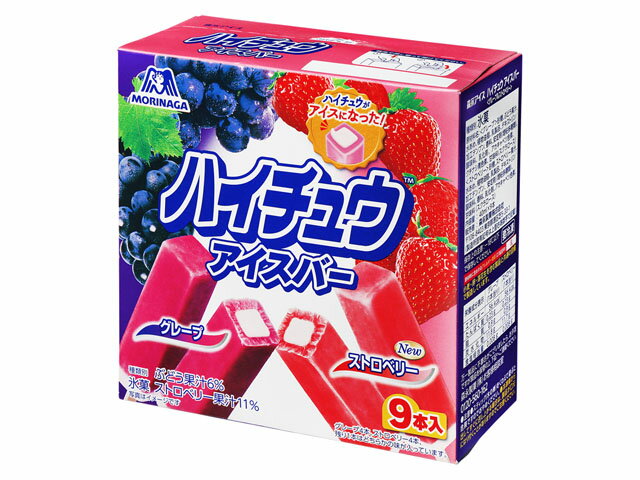 楽天市場】森永製菓 森永製菓 ハイチュウアイスバー GP&ST 9本