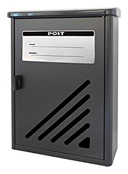 Amazon.co.jp: メイワ 縦型カラーポスト MTC-20 ブラック : DIY