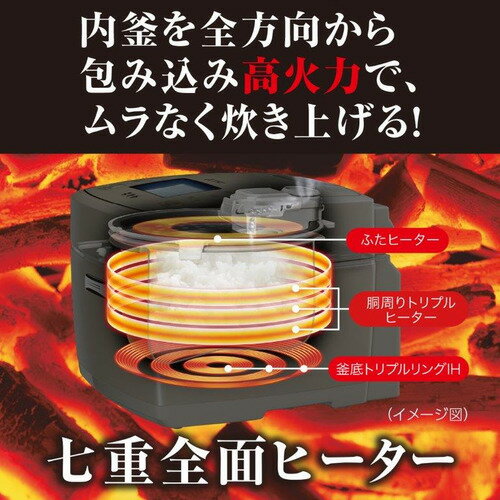 美品 延長保証あり 三菱 IH炊飯器 5.5合炊き NJ-VED10-W