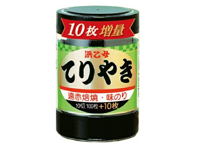 楽天市場】浜乙女 浜乙女 遠赤焙焼 味のり てりやき 10切 100枚 | 価格比較 - 商品価格ナビ