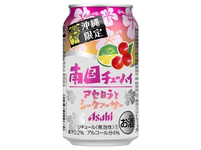 楽天市場 アサヒビール アサヒ南国チューハイアセロラとシークァーサー沖縄限定缶３５０ｍｌ 価格比較 商品価格ナビ