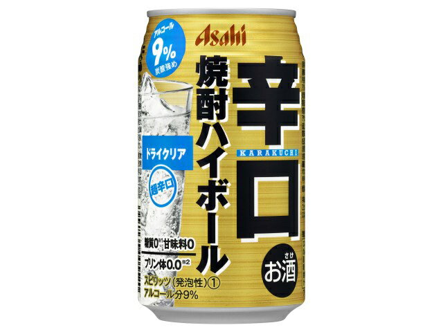 楽天市場 アサヒビール アサヒ 辛口焼酎ハイボール ドライクリア 缶 350ml 価格比較 商品価格ナビ