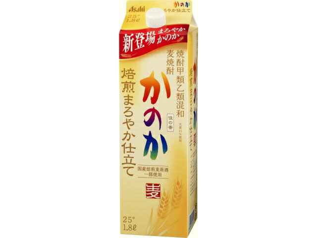 楽天市場】アサヒビール 麦焼酎 かのか 25度 紙パック 1.8L×6 | 価格比較 - 商品価格ナビ