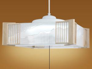 【NEC】HCDB0813和風 昭和LEDペンダントライト（〜8畳用）　二個 楽天市場】ホタルクス(旧NEC) HCDB0852 LEDペンダント 和風 8畳
