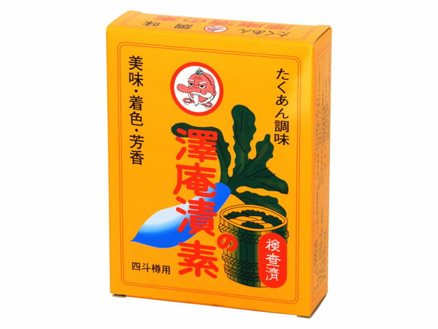 楽天市場】つけもと つけもと 沢庵漬の素 4斗用 箱 80g | 価格比較