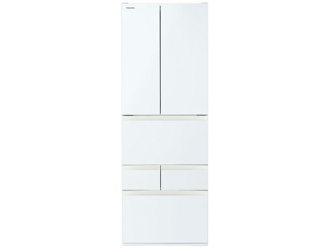 462L 6ドア冷蔵庫 東芝 2018年製 ガラストップ(B9-32)