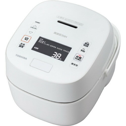 東芝 真空圧力IH炊飯器 RC-10VXP W ホワイト(1台)
