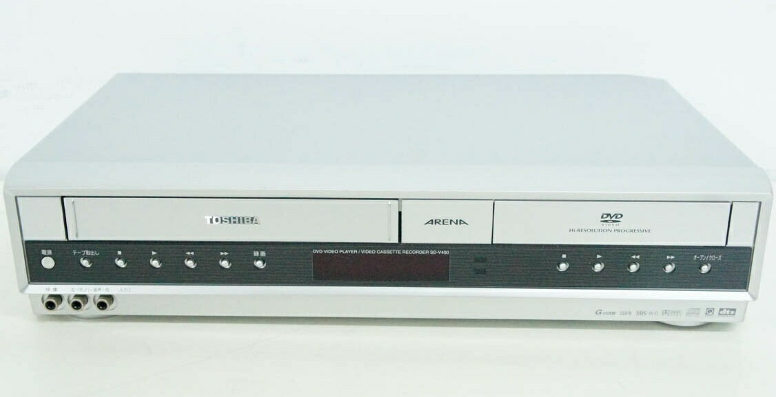 楽天市場】東芝 TOSHIBA VTR一体型DVDビデオプレーヤー RD-Style SD-V400 | 価格比較 - 商品価格ナビ