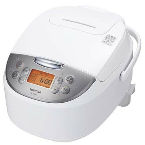 楽天市場】東芝 東芝 マイコン炊飯器 ホワイト RC-10MFH(W)(1台 