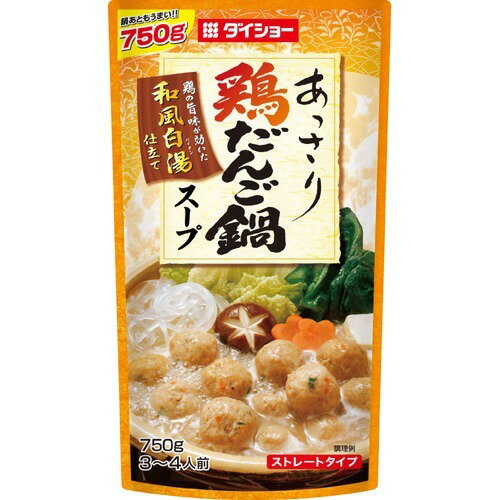 楽天市場】ダイショー ダイショー あっさり 鶏だんご鍋スープ(750g) | 価格比較 - 商品価格ナビ