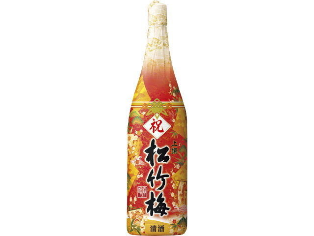 楽天市場】宝酒造 宝酒造 上撰松竹梅１．８Ｌ祝紙巻 | 価格比較 - 商品