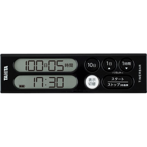 【楽天市場】タニタ タニタ 長時間タイマー 100日計 TD402BK(1台) | 価格比較 - 商品価格ナビ