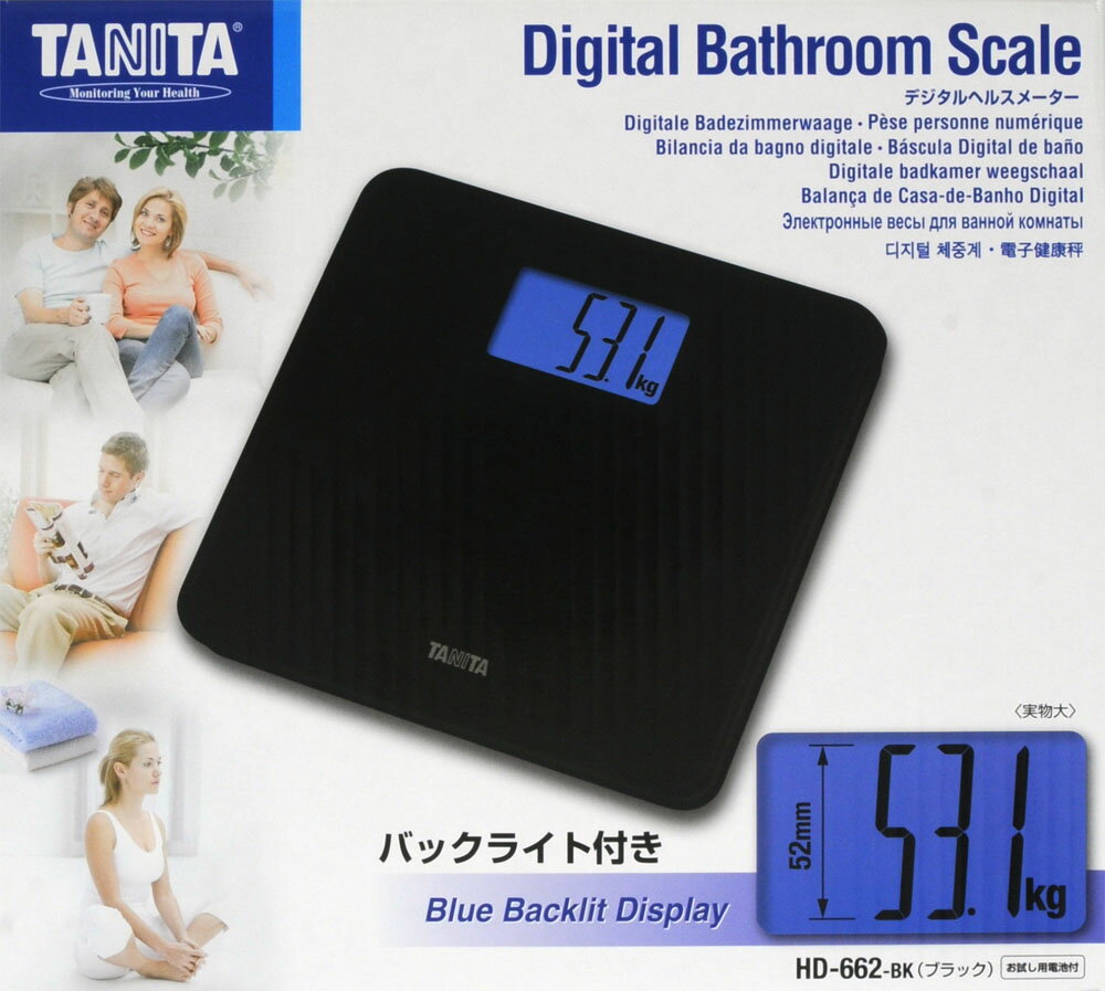 楽天市場】タニタ タニタ デジタルヘルスメーター ホワイト HD-661-WH 