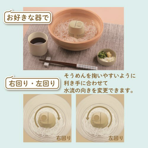 流しそうめんＰｏｃｋｅｔ　サンドベージュ