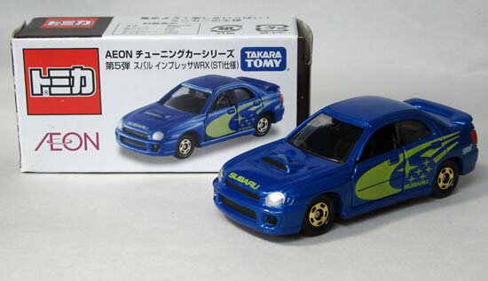 楽天市場】タカラトミー TOMY トミカ（イオン・オリジナル）AEON チューニングカーシリーズ 第5弾 スバル インプレッサWRX（STI仕様）  111014 | 価格比較 - 商品価格ナビ