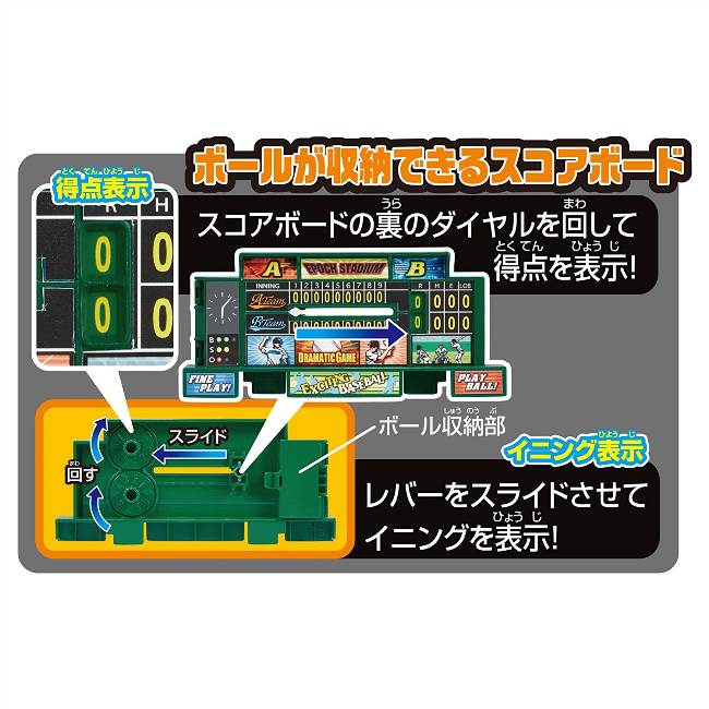 野球盤 3Dエース スタンダード(1セット)