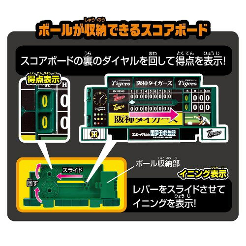 楽天市場】エポック社 野球盤3Dエース スタンダード 阪神