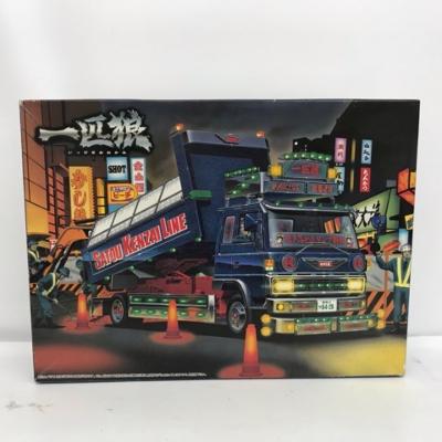 希少！！】 アオシマ 4tデコトラ 黒幕 840フォワード ダンプ トラック 