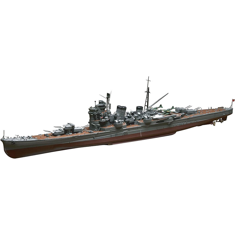 パ*ん様 日本海軍　重巡洋艦足柄　1/350完成品 アオシマ 1/350 日本海軍重巡洋艦「足柄」 完成 AOSHIMA
