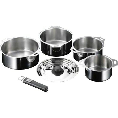 AUX オークス　フィットパン　鍋4点セット ヨドバシ.com - オークス AUX 18-0フィットパン 鍋4点セット T41