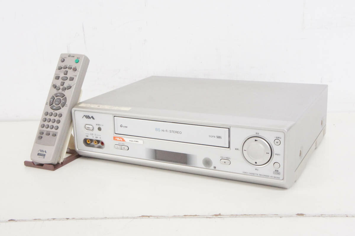 楽天市場】ソニーグループ ソニー aiwa VHSビデオデッキ HV-BX350