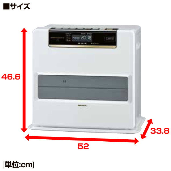 CORONA 石油ファンヒーター プレミアム消臭 極 FH-WZ4619BY(W)
