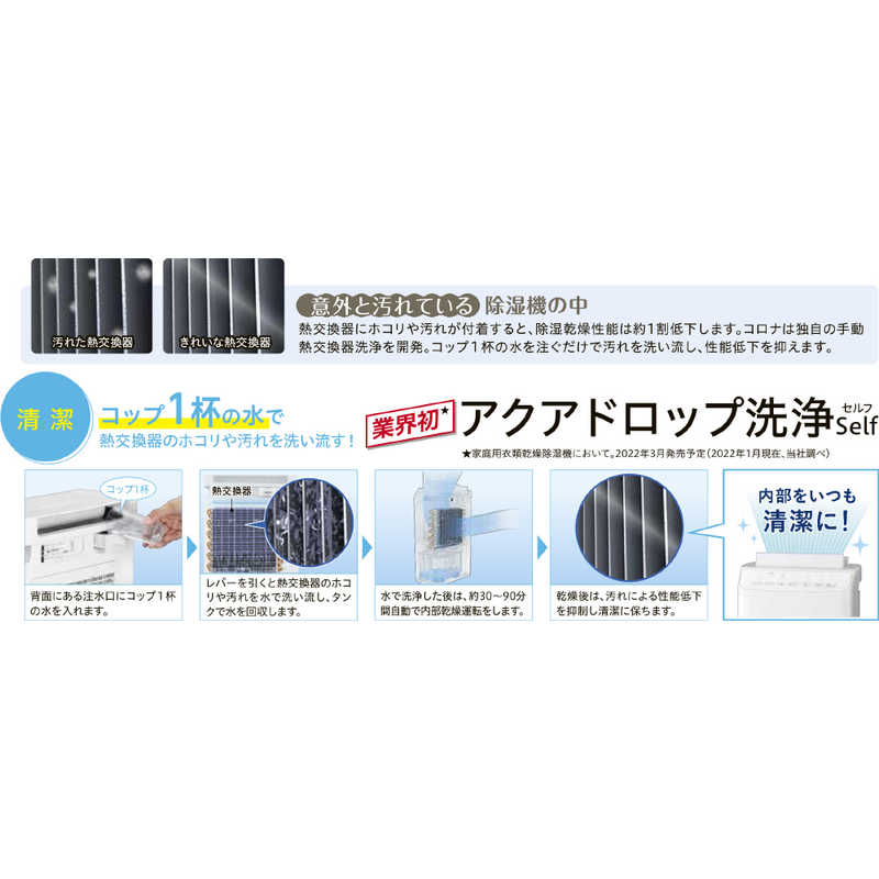 楽天市場】コロナ CORONA 衣類乾燥除湿機 WHシリーズ 12L 楽天市場】コロナ CORONA 衣類乾燥除湿機 WHシリーズ 12L