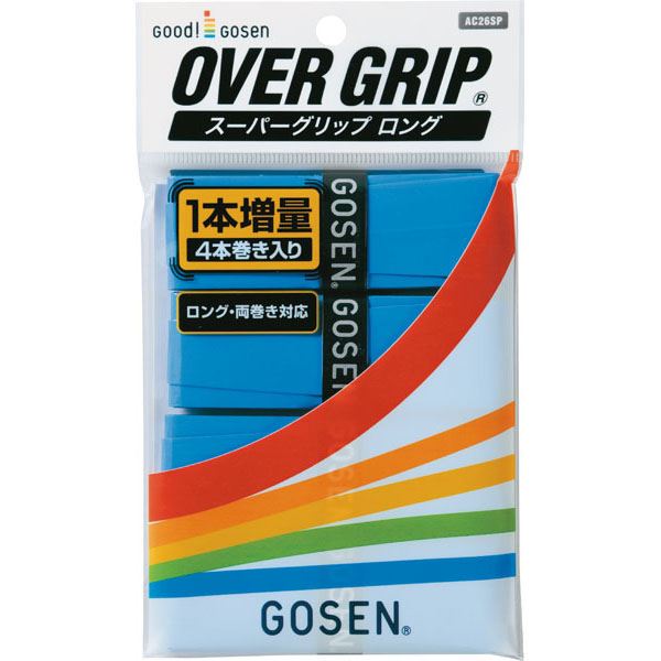 楽天市場】ゴーセン GOSEN ac26sp GOSEN テニス スーパーグリップロング マリンブルー | 価格比較 - 商品価格ナビ