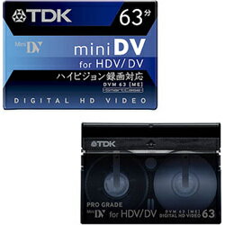 楽天市場】TDK miniDV DVテープ DVM63HDN | 価格比較 - 商品価格ナビ