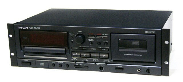 楽天市場】ティアック TEAC CDプレーヤー/カセットデッキ CD-A500