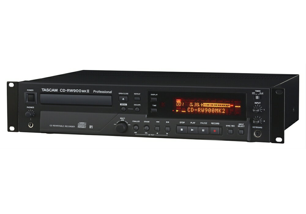 TASCAM CDレコーダー/プレーヤー 業務用 CD-RW901MK2 | www.bonkulovic.com