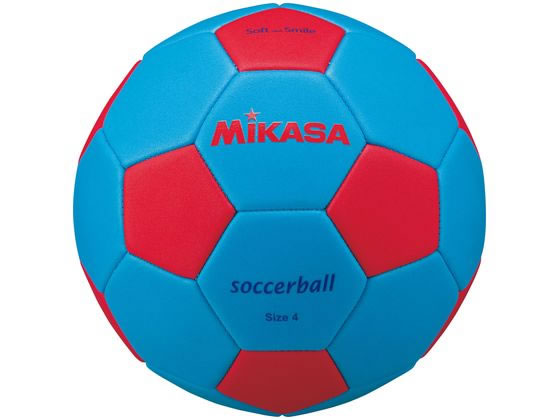 楽天市場 ミカサ ミカサ Mikasa スマイルサッカーボール 4号 マシーン縫い ブルー レッド Stpef4 Sblr ジュニア キッズ 価格比較 商品価格ナビ