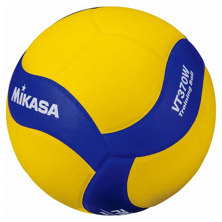楽天市場 ミカサ ミカサ Mikasa バレーボール トレーニングボール 5号 370g 黄 青 Vt370w 価格比較 商品価格ナビ