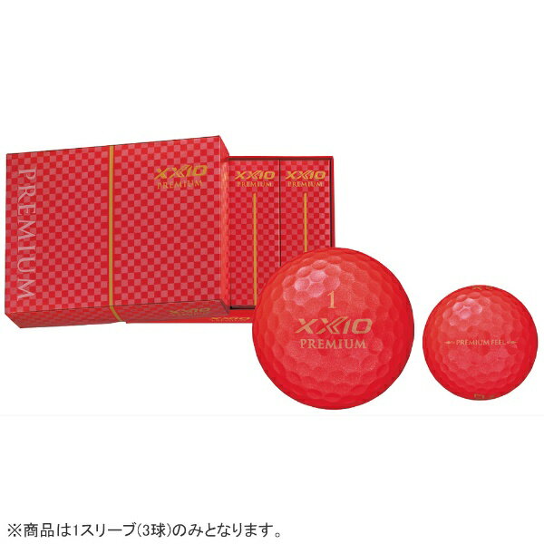 楽天市場 住友ゴム工業 ダンロップ ゼクシオ Dunlop Xxio ゴルフボール Premium プレミアム 1スリーブ 3球 ロイヤルレッド 価格比較 商品価格ナビ