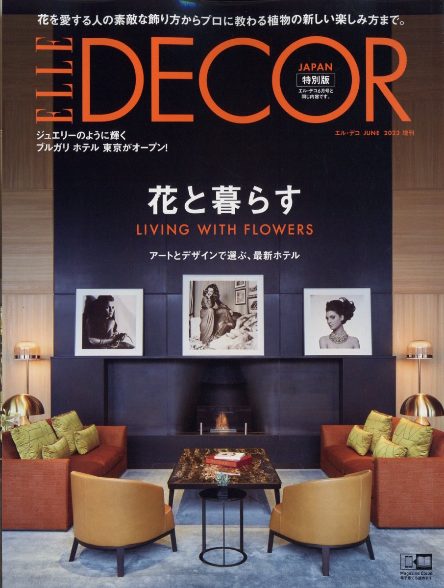 【楽天市場】ELLE DECOR(エル・デコ)増刊 表紙違い特別版 2023年 06月号 [雑誌]/ハースト婦人画報社 | 価格比較 - 商品価格ナビ